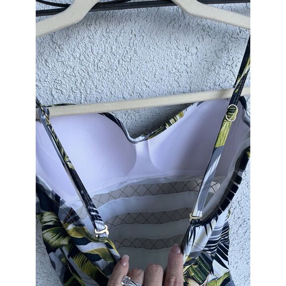 jets australia bandeau One Piece Tropical Print - Size 8 - Multicolored - Picture 12 of 16